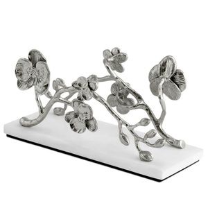 Michael Aram White Orchid Vertical Napkin Holder